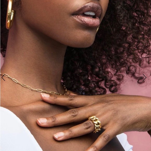 Oma the Label Jewelry - Oma the Label Bold Gold Chain Ring